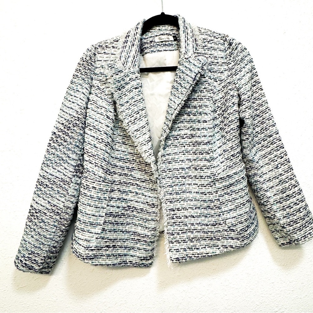 Van Nhi women’s tweed Jacket/blazer size S small